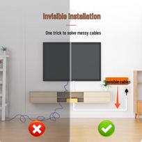 Flame Retardant Square PVC Cable Raceway Kit