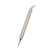 2-in-1 Dotting Pen Rhinestone Picker Pen Dual-ended Nail Decoration Tool  For Nail Charms Gems AB white
