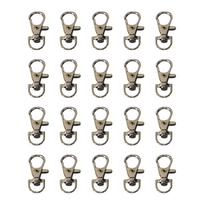 20 Packs Bird Cage Lock Clips Door Metal Hook for Fixing Rabbit Chicken Parrot Guinea Pig Bunny Pet Cage Doors 1