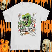 Rat Fink Ed Roth Gift White Adult Unisex T-Shirt Full Size XXXL
