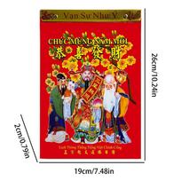 Calendar for 2026 Traditional Tear-Off Vietnamese Planner Traditional 2026 Yearly Wall Calendar for Schedule Appointment Home