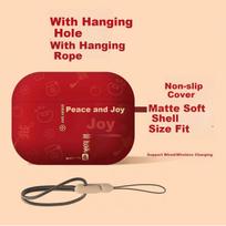 AirPodsPro2 Case AirPods Pro 2, Pro 2 Generation Peace And Joy AirPods Pro 2 Chinese Style AirPods Pro 2 Apple AirPods Pro 1, Chinese Style - Red