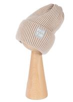 Baby fleece-lined tie-up hat with scarf and gloves