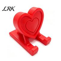 Reusable Phone Stand 3D Printed Heart Holder, Love Shape Mobile Durable Cell Holder Stand, Tablet Desk Mount, Valentine's Day Gift PLA Organizer