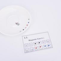 12Pcs/Card  Stud Nose Ring Fake Cheater Non Pierced Jewelry Magnetic Earring P1