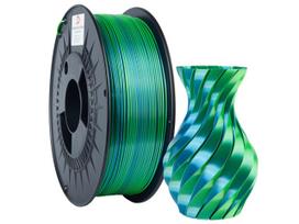 3DPower PLA SILK DUAL filament 1.75mm Blue/Green 1kg