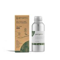 Natural Oil Mouthwash Oil Pulling Tea Tree 100ml Georganics