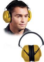 YB OSY yellow and black earmuffs