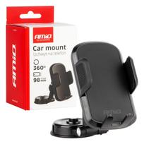 Car phone holder, 360° rotating cockpit, AMIO-04137
