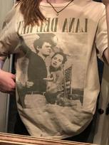 New Lana Del Rey Oversized Vintage Tan T-Shirt Unisex Soft Harajuku Tee XS–4XL S