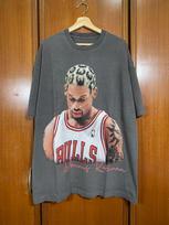 New Dennis Rodman Shirt, Dennis Rodman Charcoal Cotton T-shirt Unisex XXL