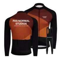 Cross-border PAS cycling suit winter bicycle fleece thermal long-sleeved fleece overalls ring French equipment set XS