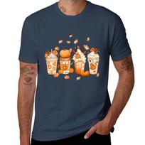 Fall coffee TShirt Breathable Gym Short Sleeve TShirt S