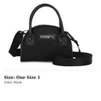 PUMA Artificial Leather Handbag, Shoulder Bag, Crossbody Bag Regular Womens Black 078742-01 One Size 1