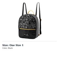 PUMA TYAKASHA Collaboration Fabric Backpack Regular Unisex Black 07666301 One Size 1
