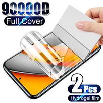 2 vnt. hidrogelinė plėvelė Xiaomi Poco X3 Pro F3 M3 M4 11T 12T Pro ekranui apsaugoti, skirta Redmi Note 11 10 9 8 Pro 9s 10s 8T 9T 9A 9C For Redmi Note 8T