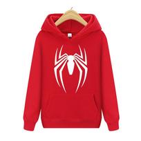 Spider Print Sweatshirt Fleece Spider Hoodie Ladies Casual Funny Loose Hoodie Women Hoodie Street Fashion S