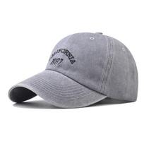 Nauja skalbta ir sena 1987 m. medvilne siuvinėta beisbolo kepurė vyriška ir moteriška kepuraitė korėjietiškos versijos hip-hop asmeninis kepuraitė Adjustable