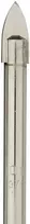 Ausinės IRWIN 10507905, Drill, Spade drill bit, 6 mm, Glass, Nerūdijantis plienas, SDS-plus shank