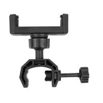 Adjustable 360 Rotating Phone Clamp for Live Streaming Microphone Stand Attachment Device Holder Supporting Stand