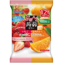 Orihiro Plundry Purun Konnyaku Jelly Strawberries + Satsuma Mandarins 12 pieces Other (check locks, tongue cleaners, etc.) Other (check locks, tongue 1