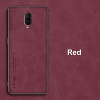 For OnePlus 6T Case Luxury PU Leather Phone Case For One Plus 6T OnePlus6T Back Cover Matte Silicone Shockproof Full Protection For OnePlus 6T
