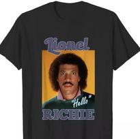 Lionel Richie Hello  Short Sleeve Unisex Tee S-5Xl Unisex T-Shirt XXXXL