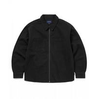 Thisisneverthat Washed Denim Zip Shirt Black S