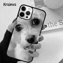 Maltese Puppy soft Phone Case Cover For iPhone 17 Air 16 15 14 plus 12 13 pro max coque Shell Fundas iPhone 15pro max