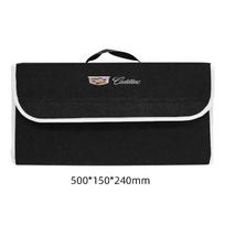 Car Trunk Storage Bag Organizer Sundries Stowing Tidying Box For Cadillac Logo Escalade CTS ATS SRX XTS XT5 STS CT5 CT6 BLS XLR