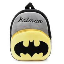 Batman Kindergarten Backpack Plus Black Yellow 23x23x7cm Kids School Bag Lightweight Water-Resistant Batman