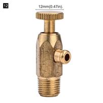 Brass Exhaust Valve Brass Air Pressure Valve Home Water Heaters Brass Material Exhaust Valve Hand-tightening Type High Quality