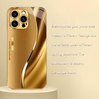 Fashionable and trendy electroplated glass phone case suitable for iPhone 17 16 15 14 13 12 11Pro/Max/Plus shockproof back cover iPhone 17Pro