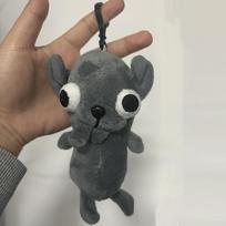Chihuahua Plush Keychain Stuffed Animals Keychain Pendant Stuffed Toy Chihuahua Doll Realistic Kawaii Plush Chihuahua Kids Toy