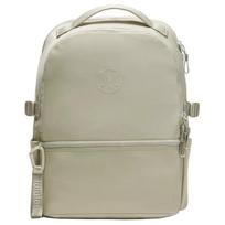 Lululemon Naujas Kuprinė 22L Reguliuojamas Paminkštintas Peties Diržas Nailoninė Kuprinė Vyriškos Kuprinės Meadow-Mist LU9CLES-075086 Hazy Meadow Green & Quirky Khaki/MHAZ/WKKI beige