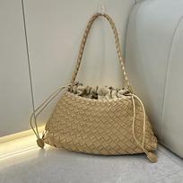 New High-end Handwoven Bag, Underarm Bag Method, Stick Cabbage Basket Bag, Shoulder Handbag, Bag for Women 32cm*17cm*12cm