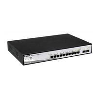 Switch 280mm D-Link DGS-1210-10P          2*SFP/ 8*GE PoE retail | DGS-1210-10P/E | 0790069467721