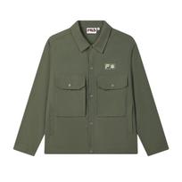 FILA x MAISON KITSUNE ORIGINALE Shirt Men's Mugwort Green F11M529401F-GN L