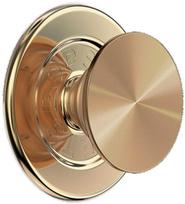 Laikiklis skirtas telefonui Popsockets Round Radial Gold Aluminum MagSafe 807259