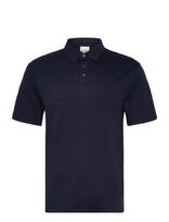 Calvin Klein - Ss Supima Chest Emb Polo - Marškinėliai trumpomis rankovėmis - Tamsiai mėlyna