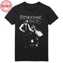 Fleetwood Mac T-Shirt Rumours Album Official Black - Fleetwood Mac Rumours Shirt M