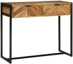 Konsolinis stalas Ruda 90 x 35 x 75 cm Kietos akacijos mediena