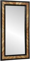 Sieninis veidrodis Stačiakampio Juoda ir Ruda 50 x 2 x 90 cm