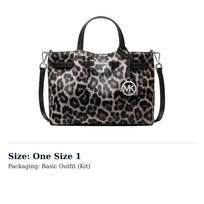 MICHAEL KORS Carson Calf Hair Handbag Small Womens Black 35F5S2ZS5H-NOIR One Size 1