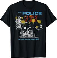 Official The Police Rock Music Band Ghost In The Machine T-Shirt Unisex T-Shirt M