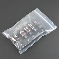 5pcs/Set Countersink Drill Bit Set 82° Precision Countersink Bit 1/4in-3/4in Size 5 Flutes for Stainless Steel Metal & Wood Tool