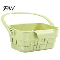 Kitchen Cleaning Accessory for Home Sink Hanging Drain Basket, with Quick Drying Holes, Foldable Multipurpose Prep Strainer Space Saving Food Residue