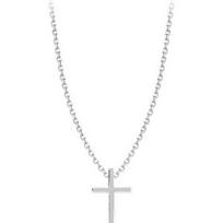 BF club Silver Zircon Necklace Shining cross Choker Necklace For Party Female Elegant Fashion Jewelry