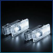 2pcs Welcome LED Light Car Door Badge Wireless HD Projector Lamp For Cadillac XT5 XTS CTS BLS SLS DTS SRX Escalade Tiburon Deville 2Pcs