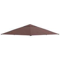 Replacement Roof for Garden Gazebo, Polyester, 2.98 x 2.98 m, Coffee 298 x 298 x 1 cm
